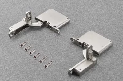 Петля AIR Push 105" отделка никель (комплект: левая+правая+крепеж)