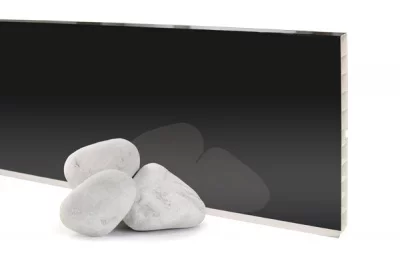 0330 Цоколь ПВХ H.150, L=4000, черный глянец NEW