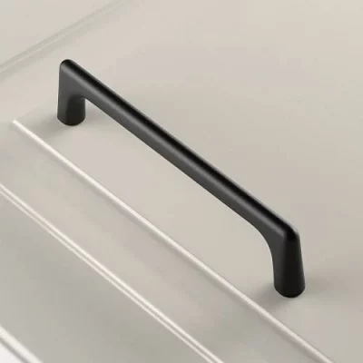 GTV: Ручка OCTAVIO L-128, черный матовый: UZ-OCTAVIO-128-20M