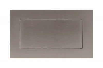 Ручка SPRING-2 врезная 96мм, отделка сталь шлифованная