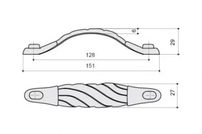 Bosetti: Ручка металлическая классическая - 15050Z1280B.07