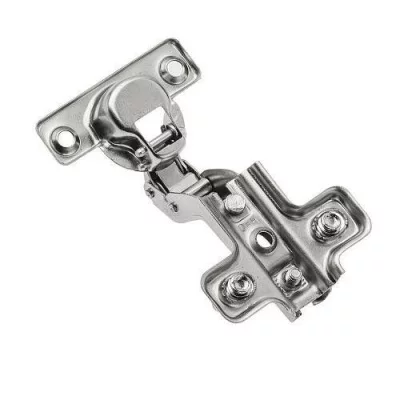 GTV: Петля мини GTV Ø26 + ответная Планка H=0 с евро шурупом ZP-CIBI7H0ZE