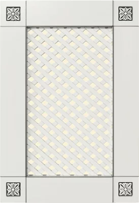 Фасад с решеткой, коллекция Флора