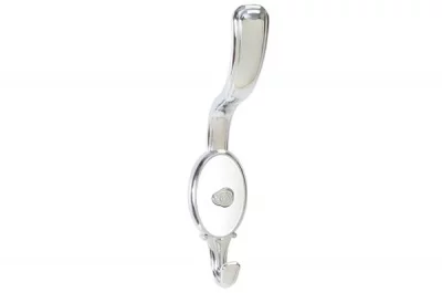 Вешалка, отделка хром + вставка