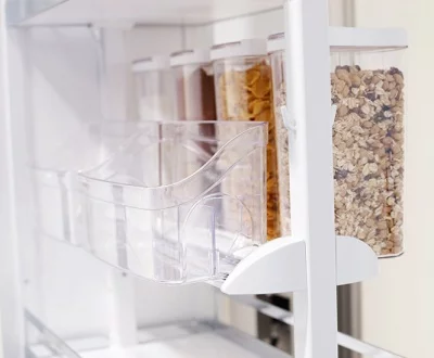 Kessebohmer: Диспенса поворотная, высота 1800-2000 мм, для фасадов шириной 400 мм