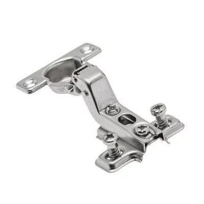 GTV: Петля мини GTV Ø26 + ответная Планка H=0 с евро шурупом ZP-CIBI7H0ZE