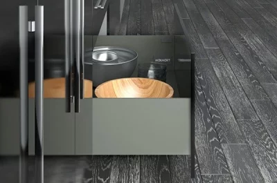 Комплект ящика Indigo H=175, L=450, отделка орион серый: M-IND.KIT.450C1.OG