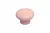 Ручка-кнопка, отделка розовая