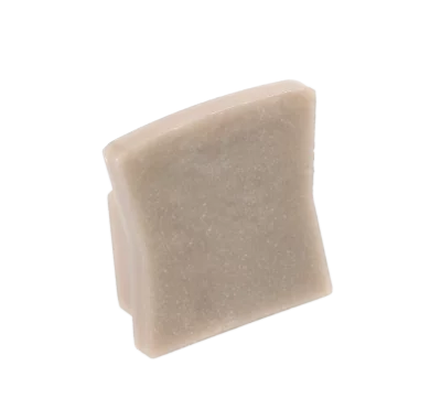 GTV: Заглушка для профиля GLAX MINI накладного высокого - цвет ШАМПАНЬ (цена за 10шт.): PA-ZASGLAXMNKW-90