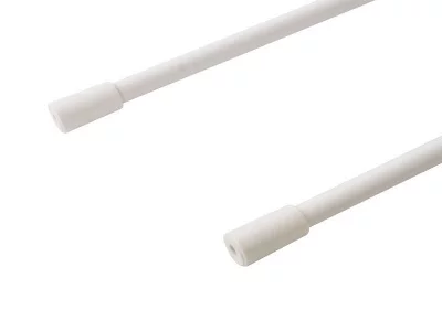 Рейлинг продольный Firmax глубина 500 мм белый, (2 рейлинга + 2 крепления)