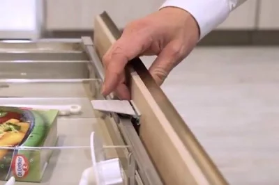 Hettich: 9235838: Фиксатор внутреннего ящика INNOTECH ATIRA, серый