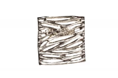 Ручка-кнопка, отделка никель полуглянец