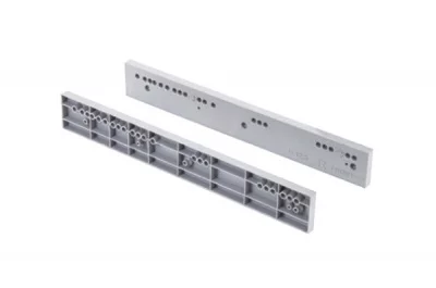 Комплект расширителей для рамок выдвижных, левые (2 шт.), отделка серая