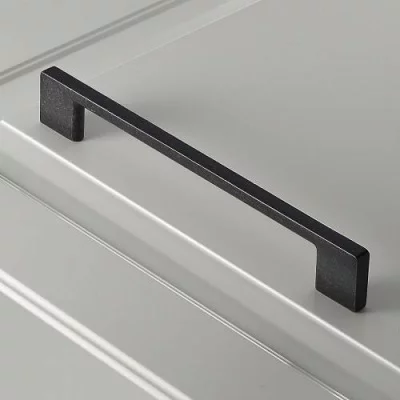 GTV: Ручка мебельная UZ 819 C=160, античная серебро UZ-819160-07