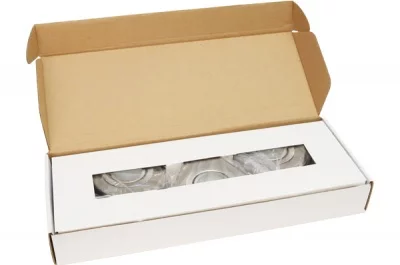 Светильник треугольный сенсорный, отделка сталь нержавеющая (комплект из 3-х штук)