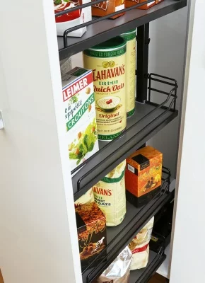 Kessebohmer: Комплект «Диспенса Black Roger», для ширины фасада 400 мм