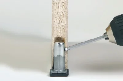 Ножка опорная врезная Н.25 для 18ДСП