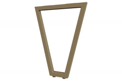 Опора для стола V-образная Лиссабон-Т l.550, h.720, отделка золото (перламутр)