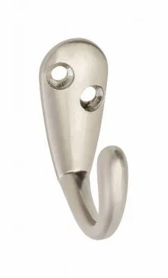 GTV: Мебельный крючок MALAGA S, алюминий WZ-MALAG-C0-02