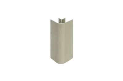 Угол 90&quot; H.100 для цоколя алюминиевого, сталь нержавеющая полированная