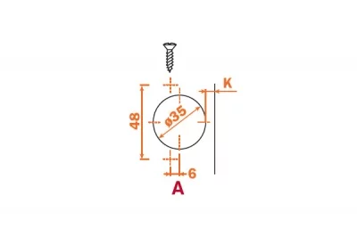 Петля 110" накладная с доводчиком, отделка титаниум