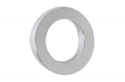 Ручка-кнопка, 64мм, отделка хром глянец