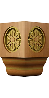 Накладка на ФН фигурный внешний угол 90, коллекция Ника