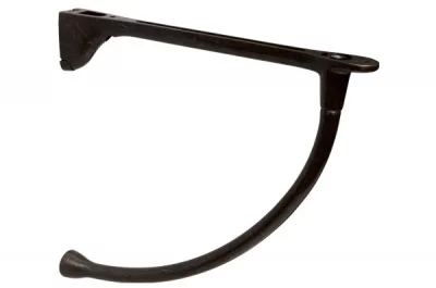 Менсолодержатель "Изогнутый", отделка бронза темная, комплект 2 штуки