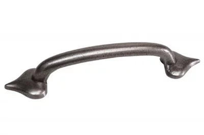 Ручка-скоба 96мм, отделка железо