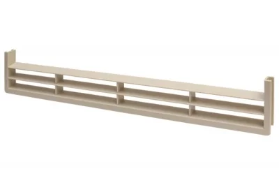 Вентиляционная решётка для цоколя, цвет бежевый