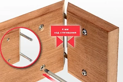 Шток угловой d.10мм, отделка цинк