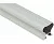 INTEGRO Профиль-ручка симм. серебро, L-5400: IN01190A