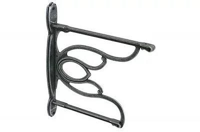 Менсолодержатель "Campanello", отделка железо античное черное