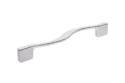 Ручка-скоба 192-160мм, отделка хром глянец