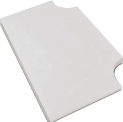 Schock: 629812 Разделочная доска для мойки Eton 50D; 60D 470x300x15 пластик, белый