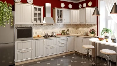 Угловая кухня «Прованс» №3