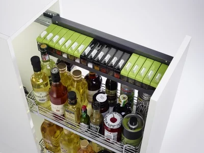 Kessebohmer: Комплект «Комфорт Арена» левый, для ширины фасадов 400-450 мм.