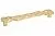 Ручка-скоба 160мм, отделка золото 24