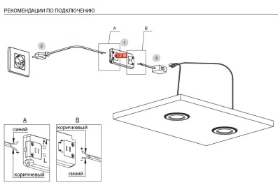 Светильник LED Akoya, 3.4Вт/12В, 3000K, отделка коричневая