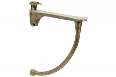 Менсолодержатель "Фламинго", отделка бронза, комплект 2 штуки