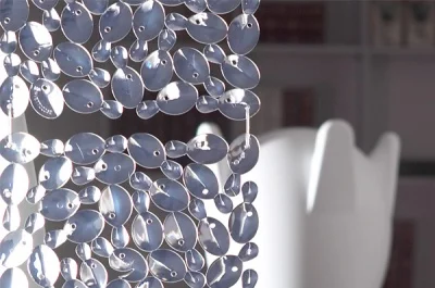 Комплект декоративных панелей BIBO 254х254мм (6 штук), отделка транспарент