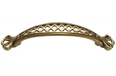 Ручка-скоба 96мм, отделка бронза &quot;Валенсия&quot;