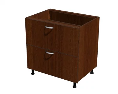 Корпус напольного кухонного шкафа, 2 ящика 800*560*720