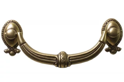 Ручка-скоба 96мм, отделка бронза матовая