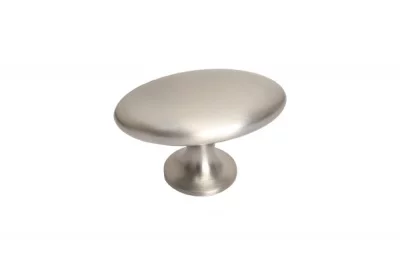 Ручка-кнопка, отделка сталь шлифованная