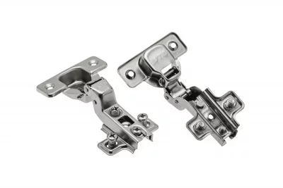 GTV: Петля внутренняя GTV Ø35 с ответной планкой H=0 с евро шурупом, сверление - 45мм вес-60 гр. ZP-BICN070ZE