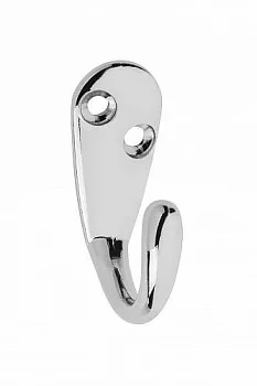 GTV: Мебельный крючок MALAGA S, хром WZ-MALAG-C0-01