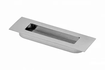 GTV: Ручка врезная UZ-Е6 C=96, хром UZ-E6-096-01