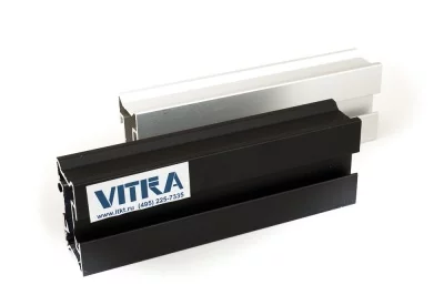 ITKT: L229 VITRA Профиль алюминиевый анодированный, хлыст: 2000 мм, серебро