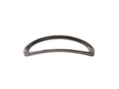 Ручка-скоба 128мм, хром черный